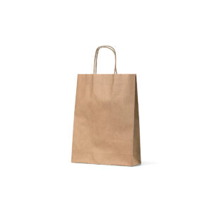 Small Brown Rope Bag - 350x260+110mm