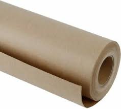 Brown Kraft Roll - 900mm - 60 Gsm - 340 Metre