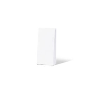 Gift Bag No 3 - White - 21x10cm+5cm