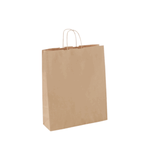 Midi Brown Rope Bag - 420x320+110mm