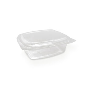PET Rectangular Hinged Container - 32oz