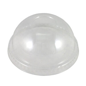 PET Dome Lid Large to suit 425-620ml Clear Drinking Cups