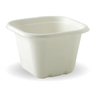 Biocane Square Base - White - 630ml