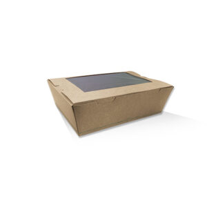 Lunch Box Bio with Window - Brown - Large