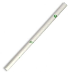 Paper Drinking Straw Smoothie - White - 19/10