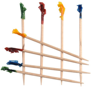 Tooth Pick Frilled - 7cm
