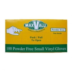 Powderfree Vinyl Gloves Small - Blue