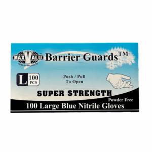 Powderfree Nitrile Gloves Blue Large
