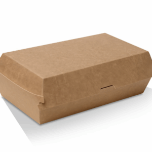 Snack Box - Kraft/White - Regular