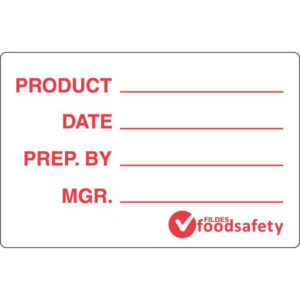 Product Label - 49mm x 75mm - Dissolvable - Roll of 500