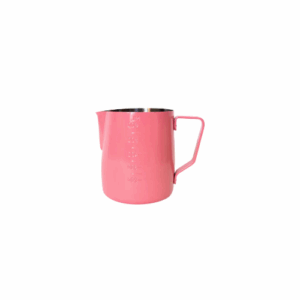 Milk Frothing Jug - 0.6lt - Pink - Stainless Steel
