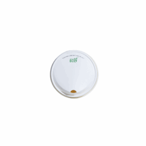 Truly Eco Paper Sipper Lid - White - 8oz - 80mm (D)