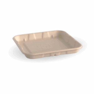 Sugarcane Produce Tray - 5x5''/14x14x2cm