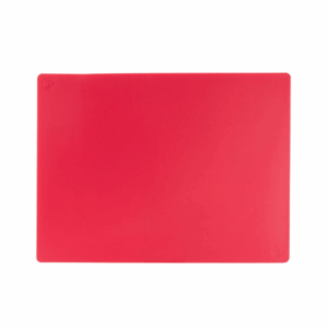 Cutting Board Red PE (Raw Meats) - 305mm x 457mm x 13mm
