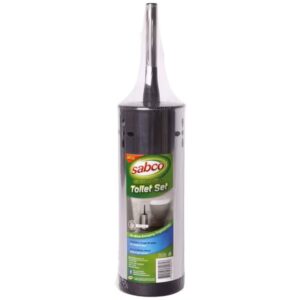 Toilet Brush Set Enclosed - Stainless Steel